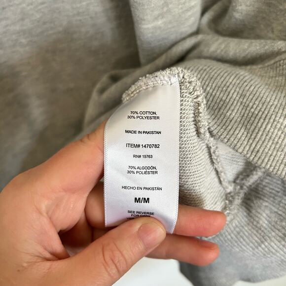 Champion Crew Neck Pullover Sweatshirt Gray Size M - Picture 8 of 8